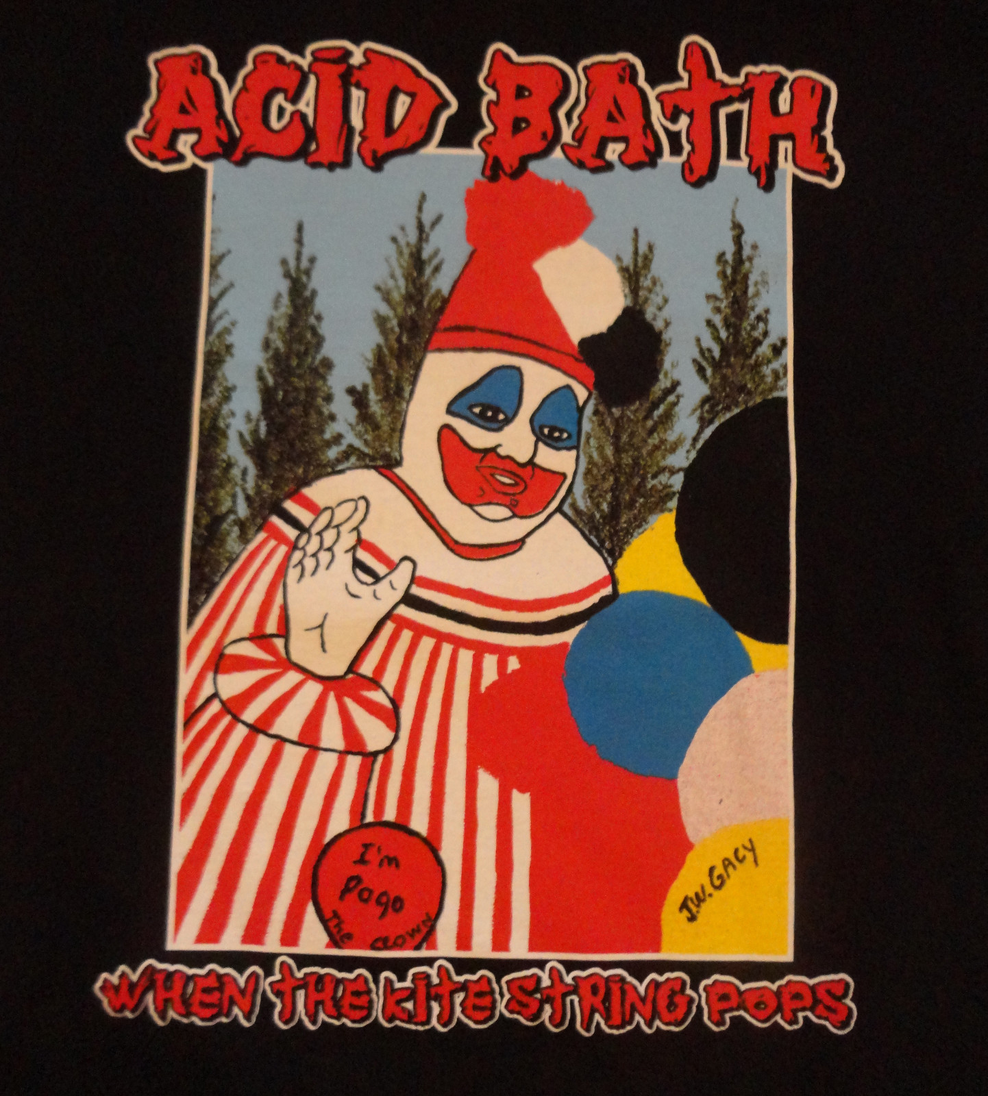 ACID BATH – When The Kite String Pops – Long Sleeve Shirt – Official – New
