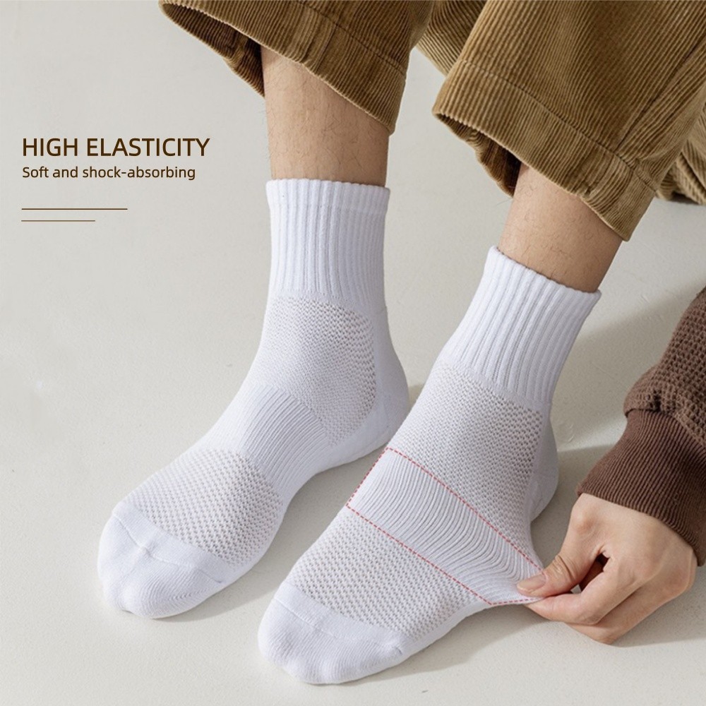 Mens Heavy Duty Winter Warm Thermal Wool Heated Work Crew Boots Socks US Seller