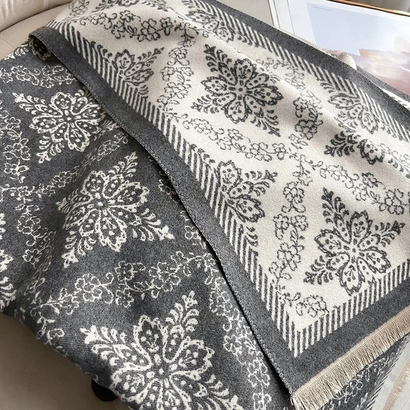 Women Winter Cashmere Scarf Thick Warm Shawl Pashmina Wrap Blanket Poncho Fashio