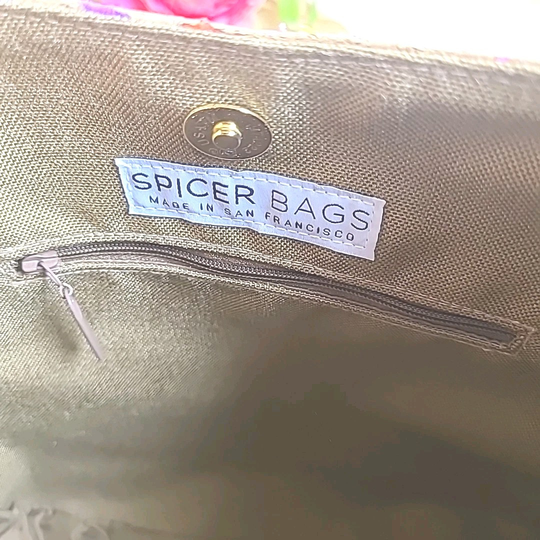 Spicer Bags Vegan Cork Lightweight Eco-Friendly Social Bag Multicolor Purse NWOT