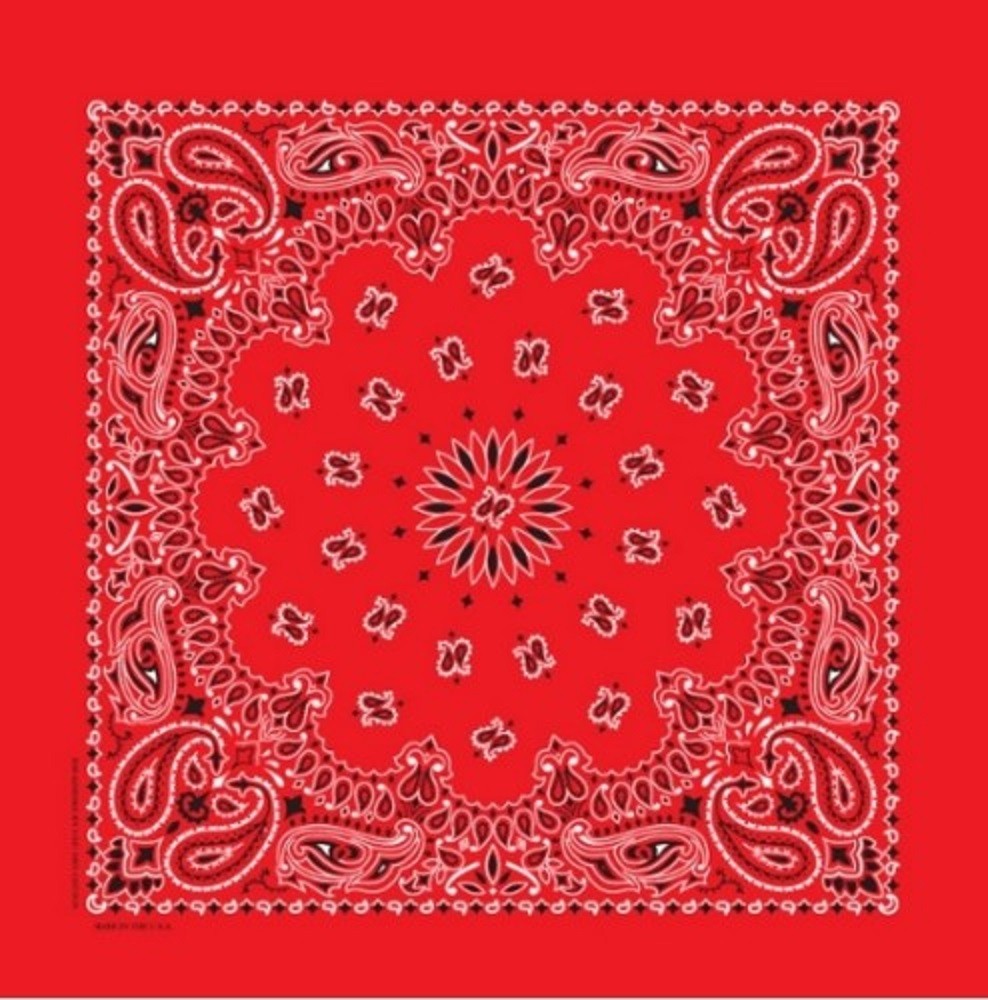 35″x35″ RED SUPERSIZE XXL GIANT PAISLEY BANDANA Bandanna Head Wrap Scarf Scarves