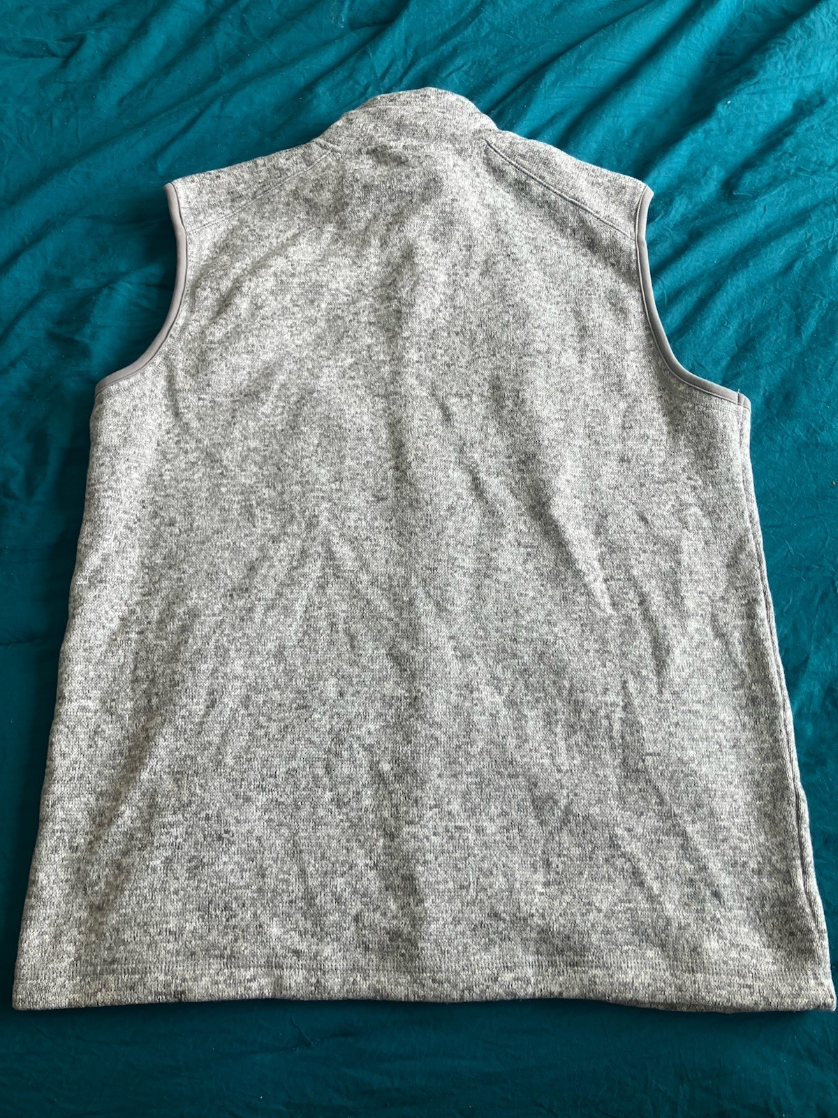 NWT Goldman Sachs *RARE* Heather Grey Charles River Fleece Vest Men’s M