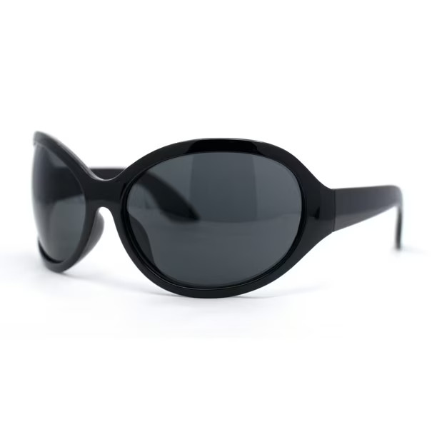 Women’s Designer Sunglasses Oversized Wrap Around Butterfly Shield Shades UV400