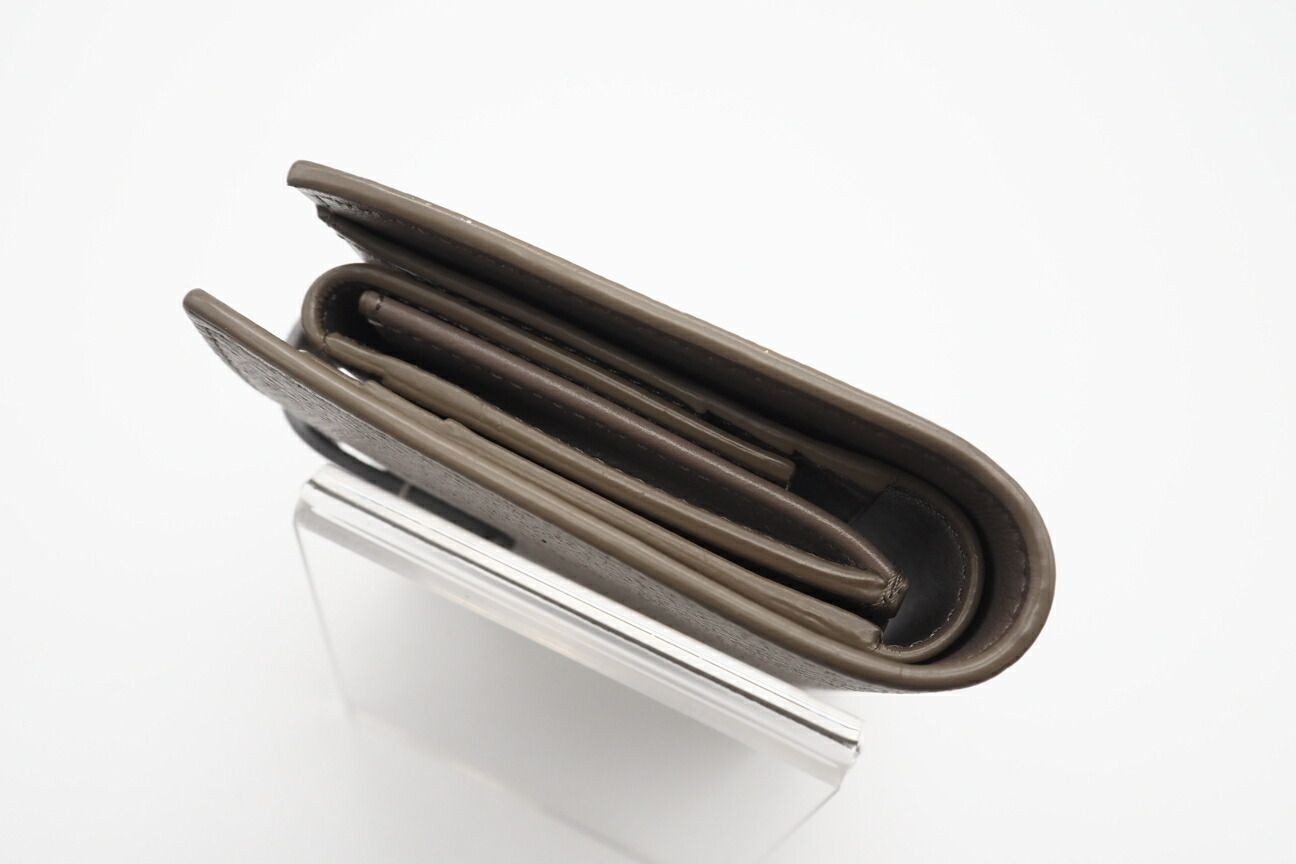 Returns accepted within 3 days CELINE Celine Leather Small Strap Wallet Bicolor