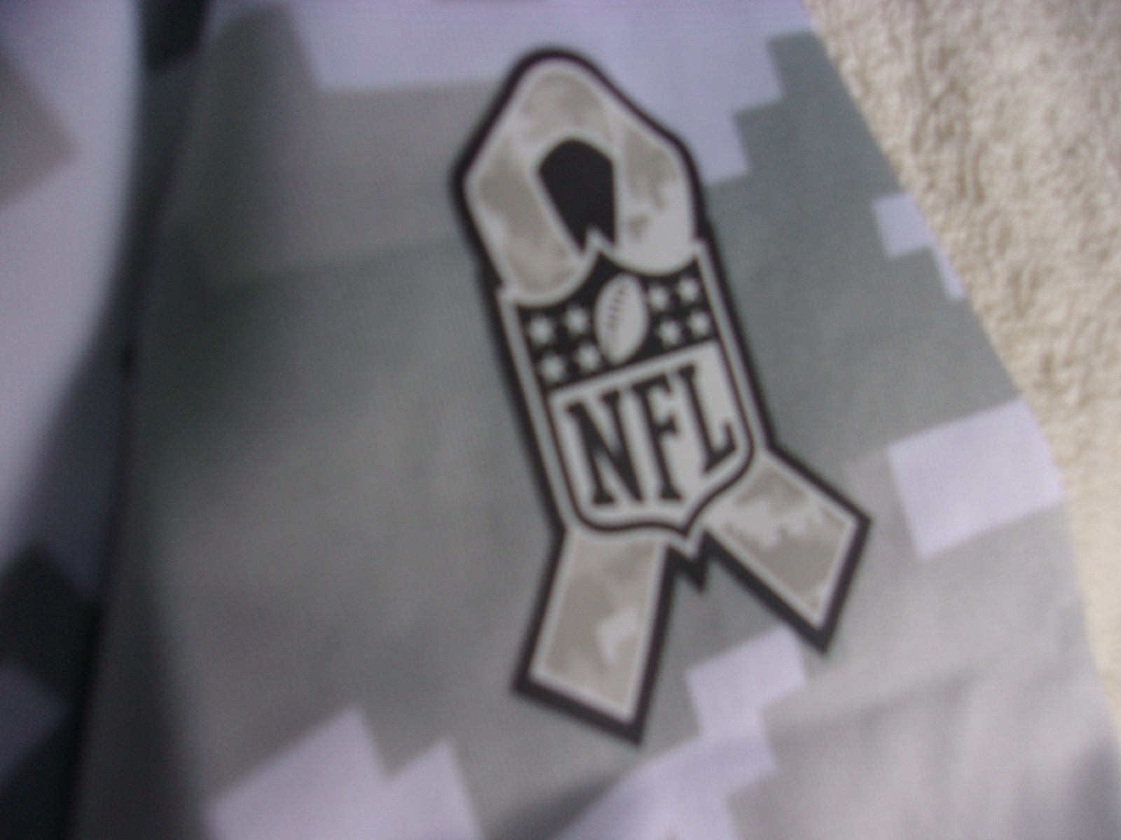 NWT Nike youth football jersey, L, NY Jets, #1, Gardner, Salute to Service, camo