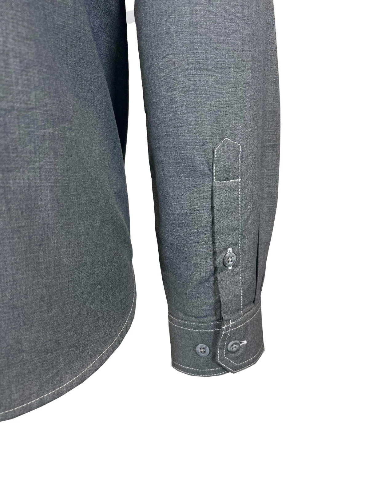 Carhartt FR Men’s Grey Shirt Flame Resistant Long Sleeve Lightweight (S01)