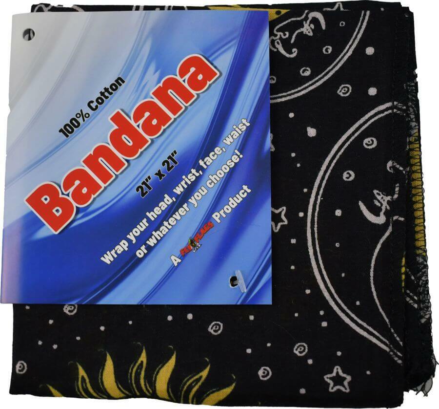 Bandana – Celestial – 21″ x 21″ – Cotton