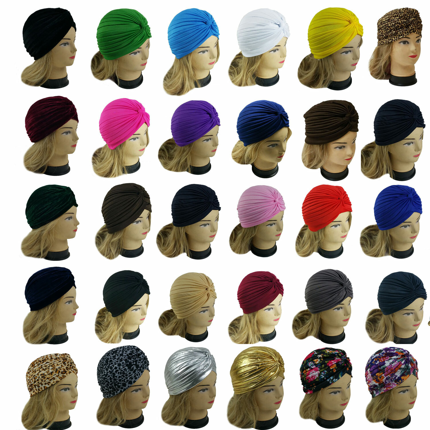 Turbans for Women Chemo Hats Hair Loss Cap Head Wrap Head Turban for Women