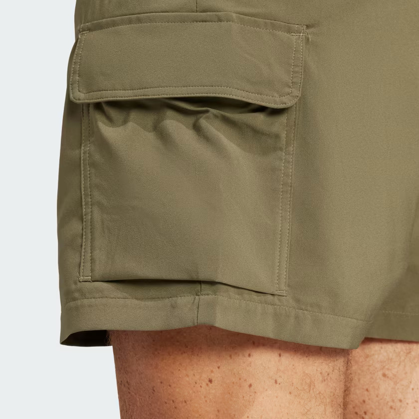 adidas men Essentials Small Logo Cargo Chelsea Shorts