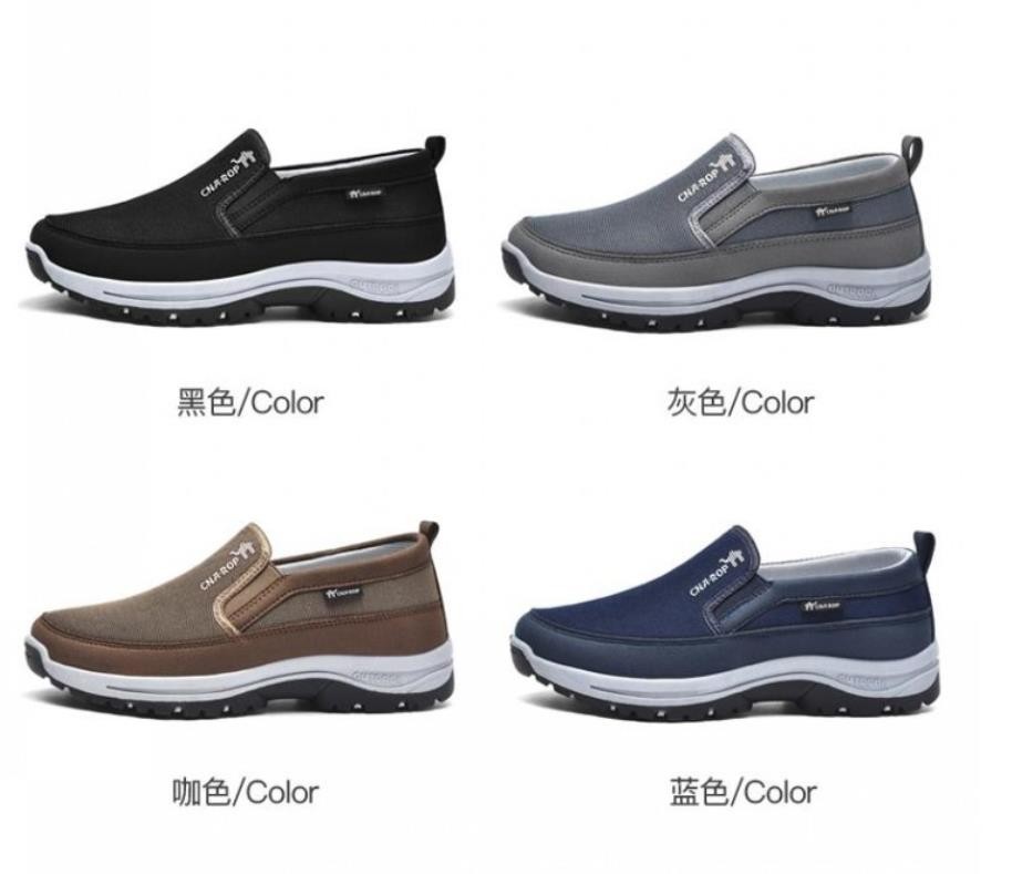Comfort Breathable Orthopedic Travel Plimsolls, Cna Trop Shoes for Men Slip-on