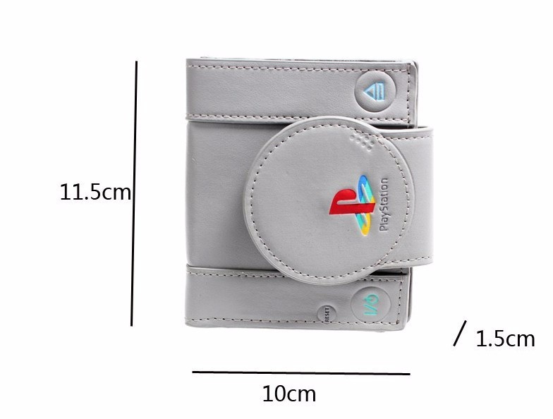 Sony Playstation Wallet Console Shaped Bifold Wallet Student Individuality Gift