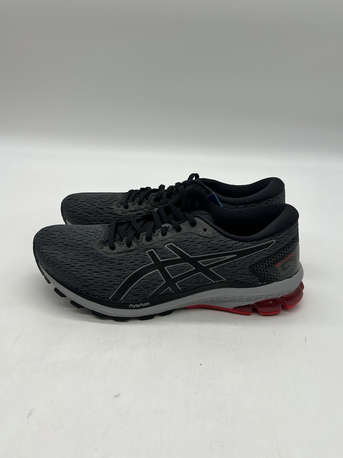 Asics GT-1000 9 Men’s Sz 10.5 Carrier Grey/Black Mesh Running Sneakers Shoes.