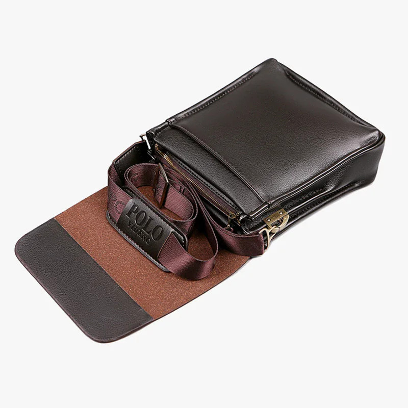 The leisure business single shoulder bag Polo vertical bag man trend inclined sh