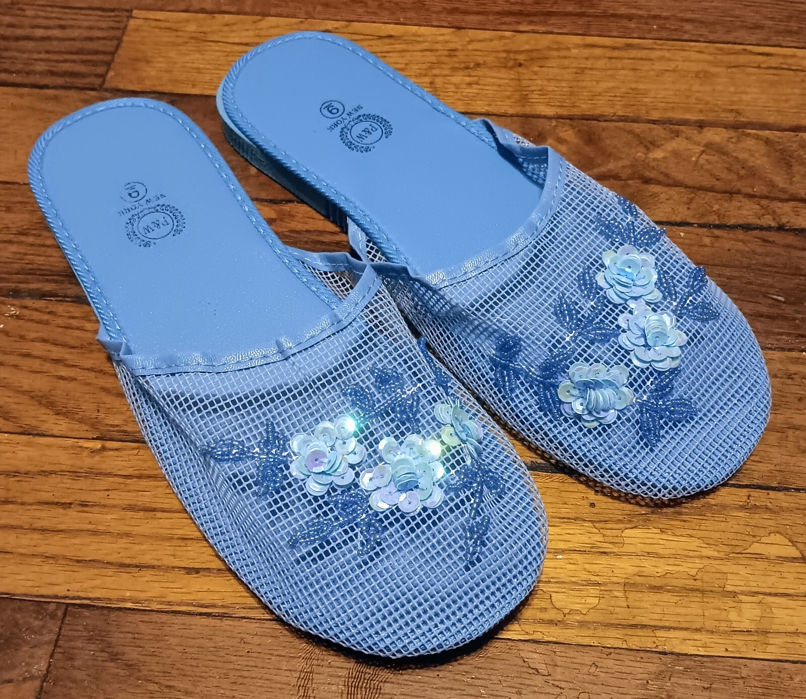 New Women’s Mesh Sequin Comfort Slippers in 13 Colors