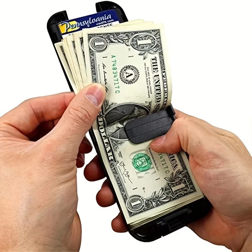 New Slim Mint Wallet Ultra-thin Rfid-blocking As-seen-on-tv Id Theft Protection