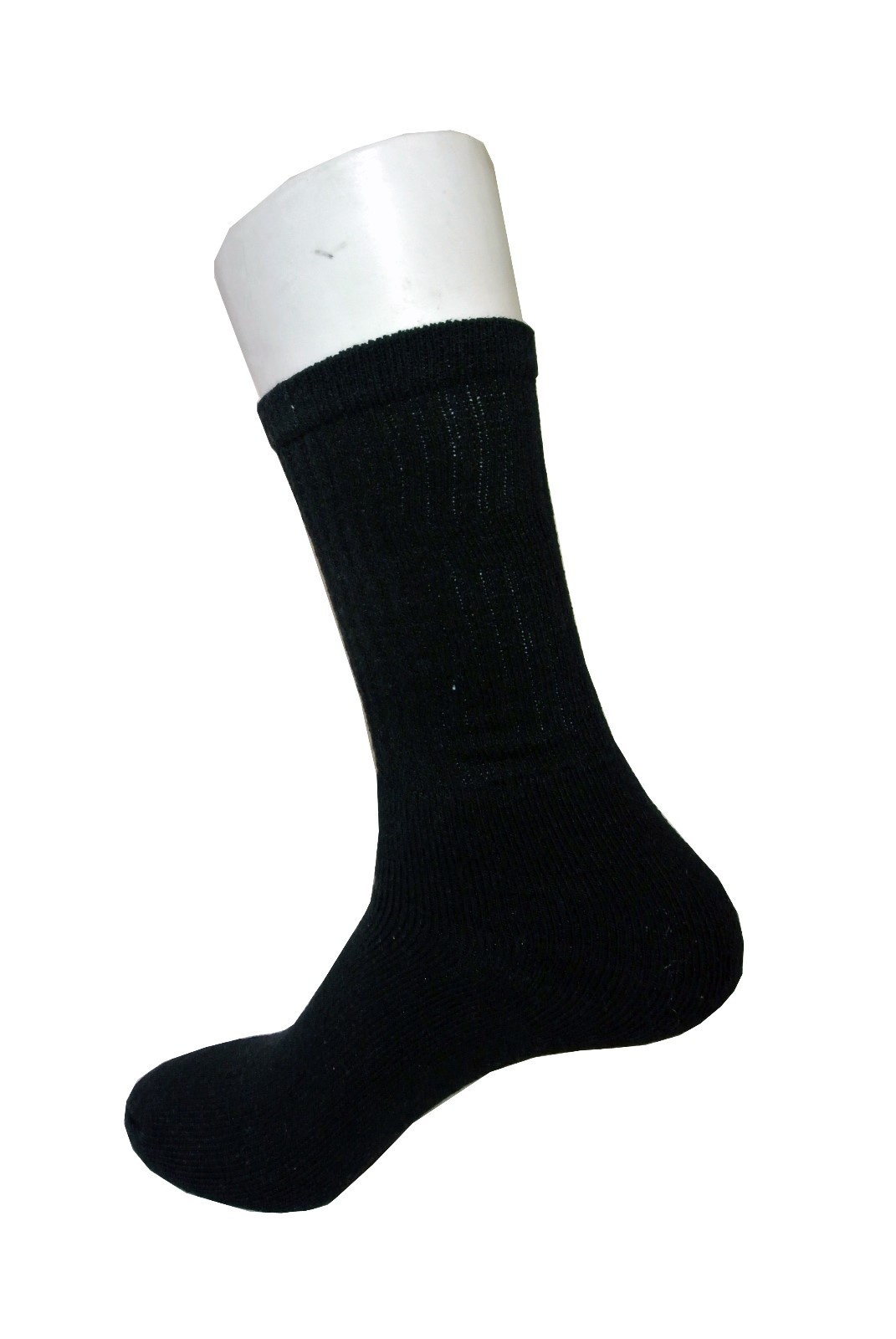 3 OR 12 pairs Men’s Crew Socks Cotton Cushion Sport 10-13 Multi-color