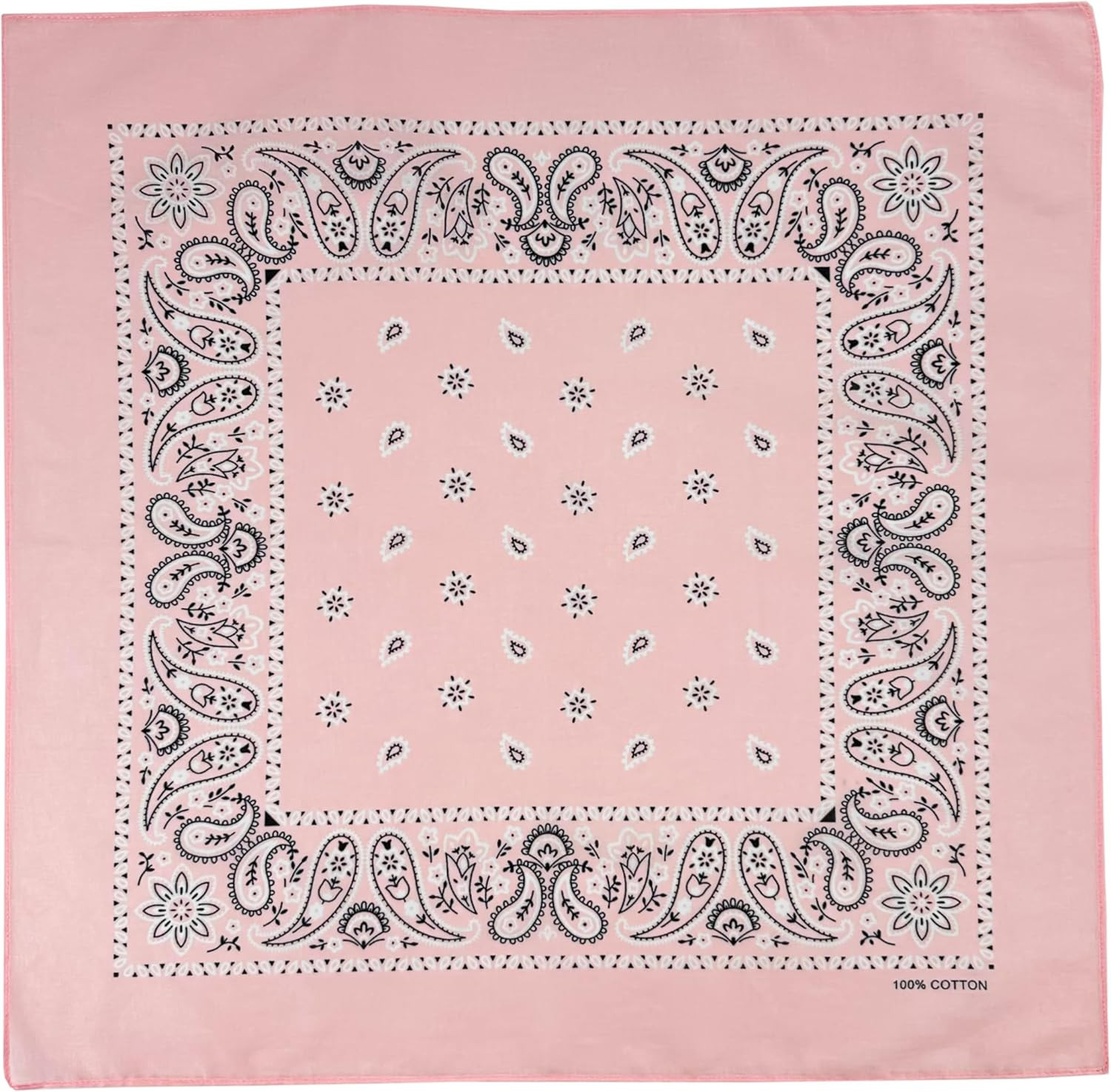 Bandana Single Pack & Double Pack Cotton for Men and Women 22 Inch