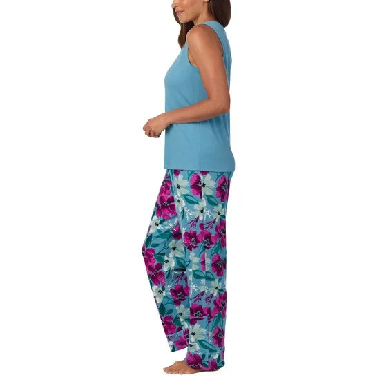 Carole Hochman Midnight Women’s 3-Piece Cotton PJ Set or tank or pant