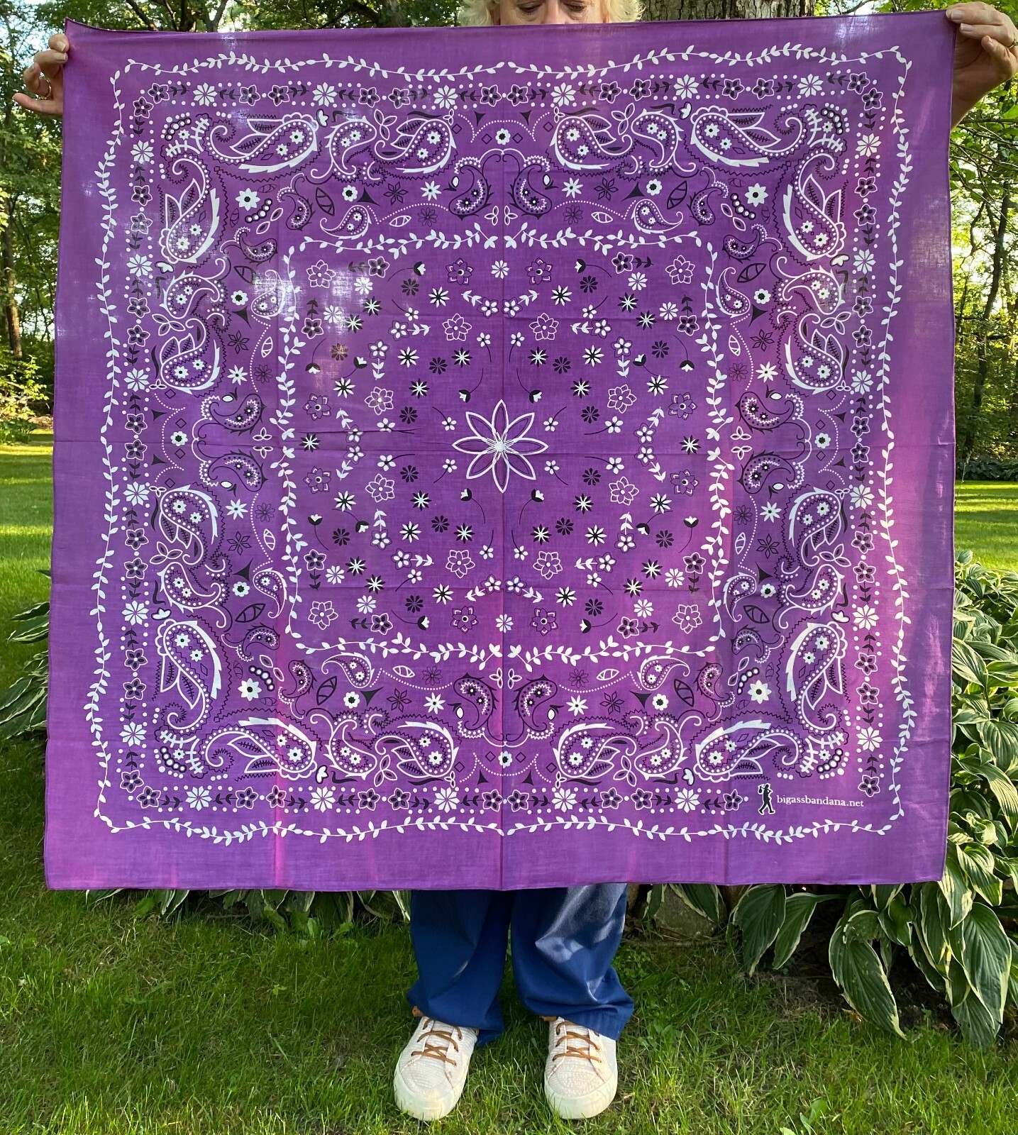 14 Colors! BIG ASS BANDANA Giant Extra Large Texas Size Paisley Bandana 42×42