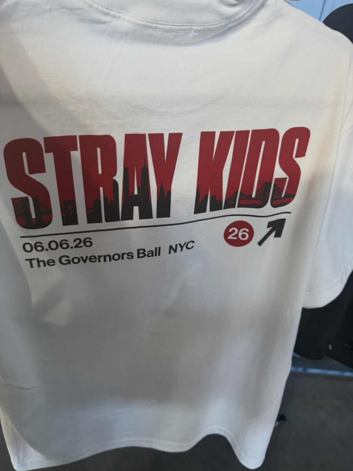 Stray Kids Governors Ball T-Shirt 2026 Reprint