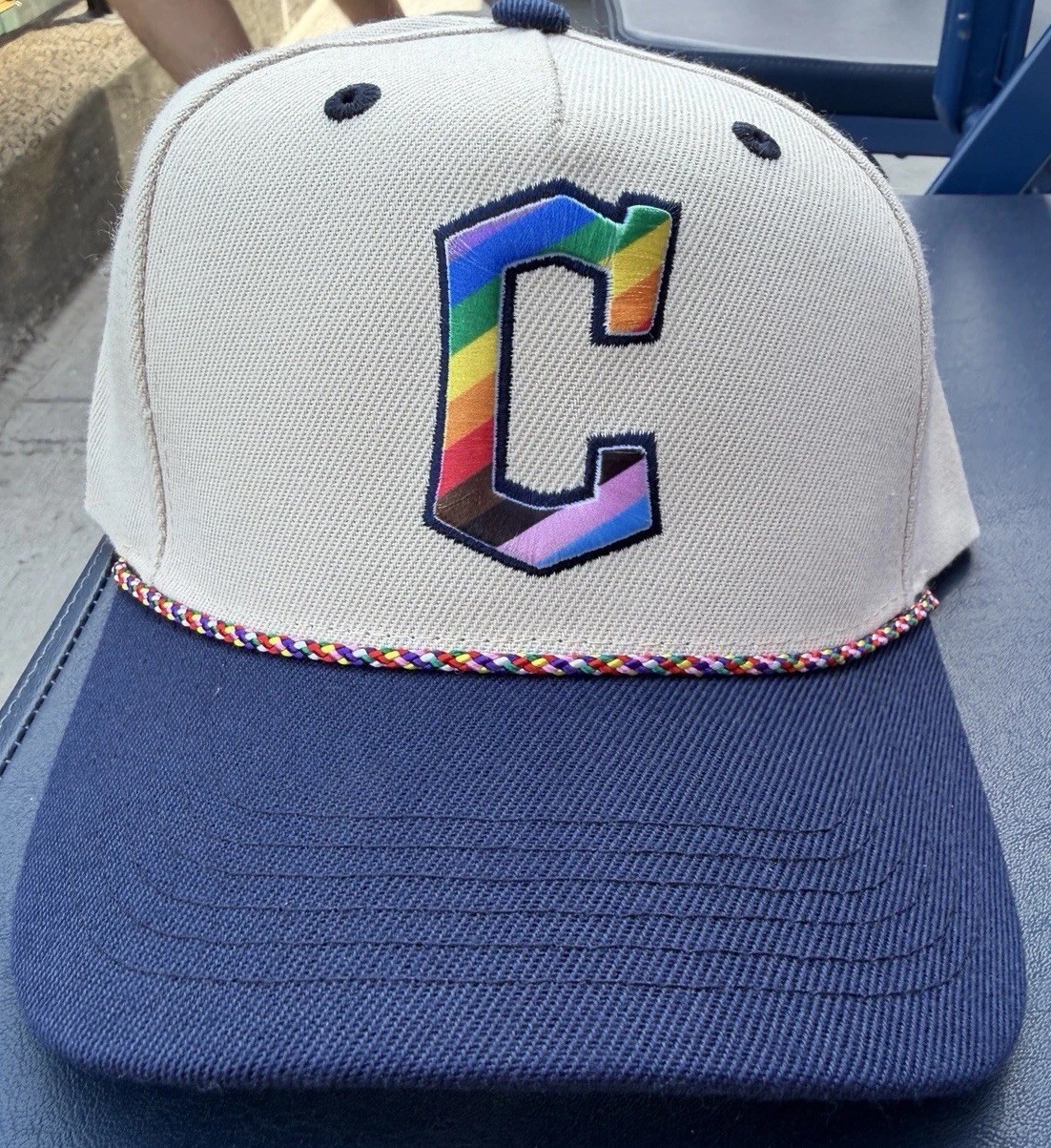 Cleveland Guardians Pride Logo Special Ticket Giveaway Hat 6/8/26