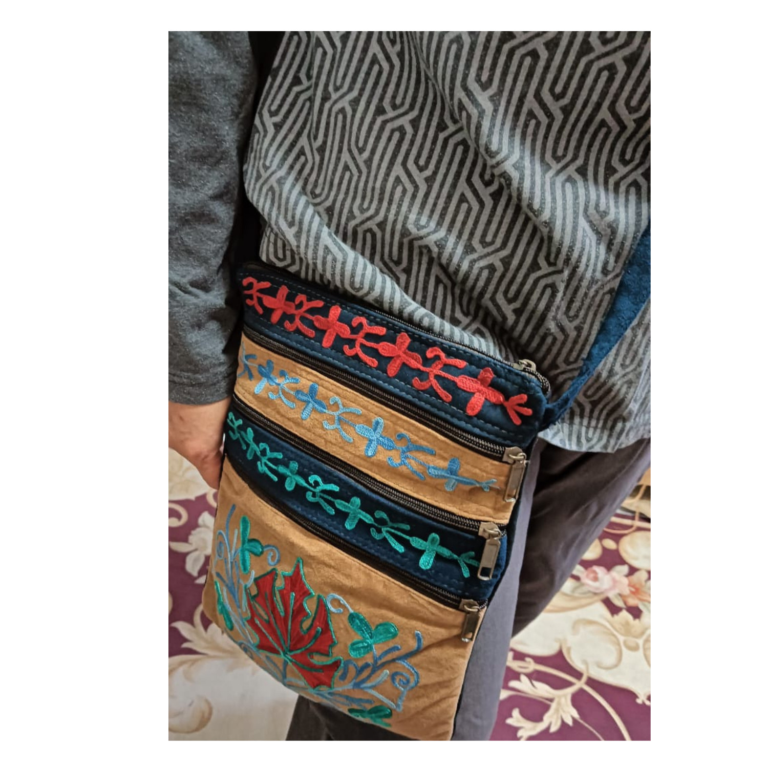 Sling Bag Embroidery