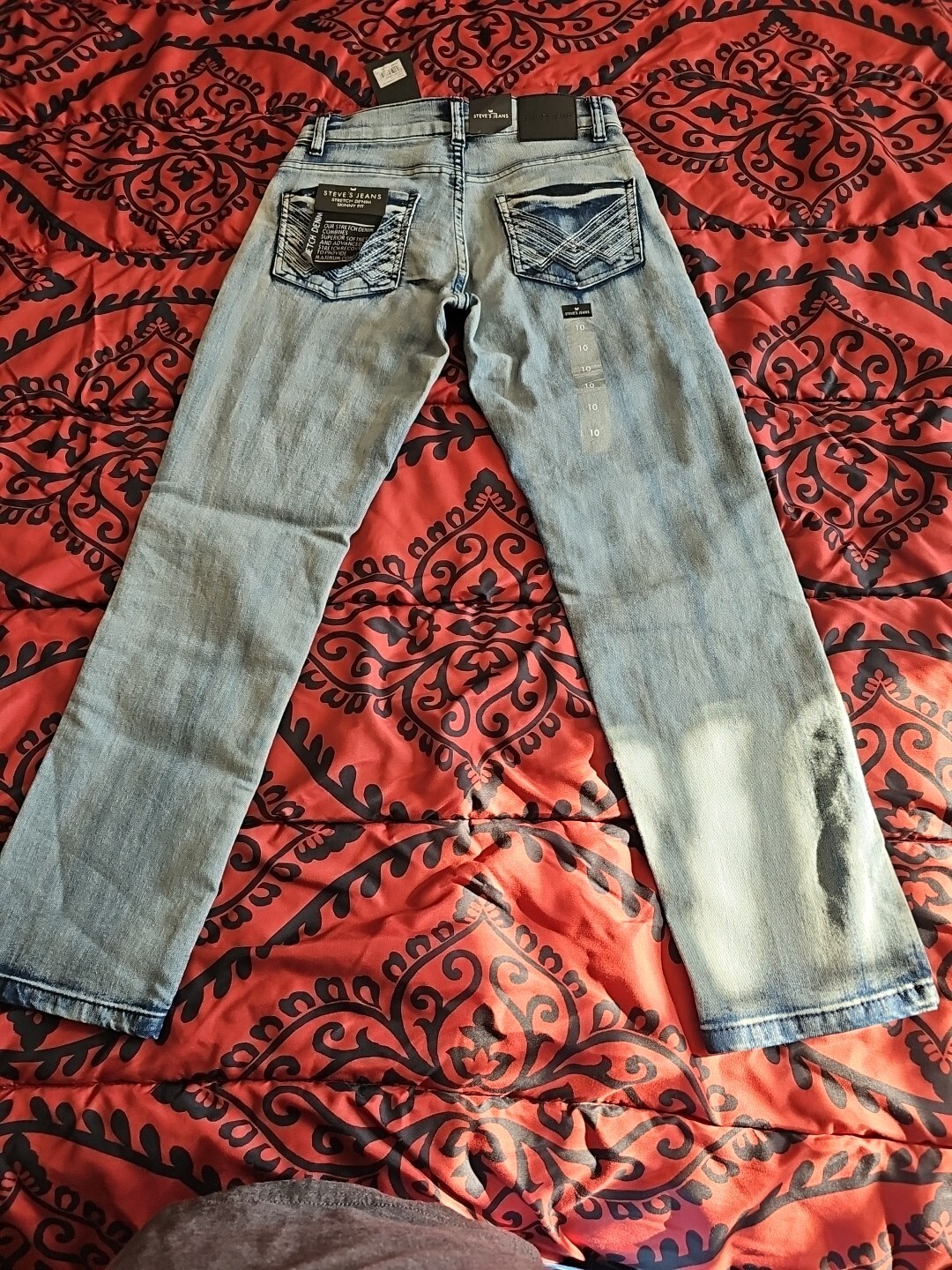 NWT Steve’s Jean’s Stretch Skinny Fit Ladies Size 10 Returns Accepted Inseam 25