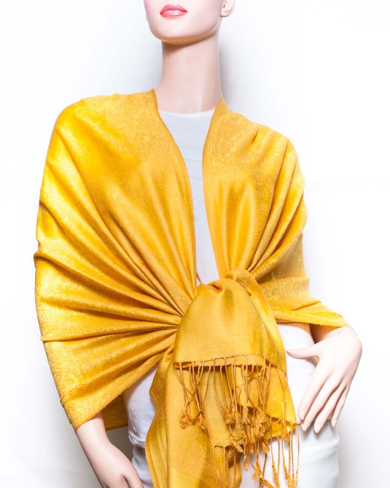 Jacquard Paisley Pashmina Shawl / Wrap / scarves 52 colors us wholesaler