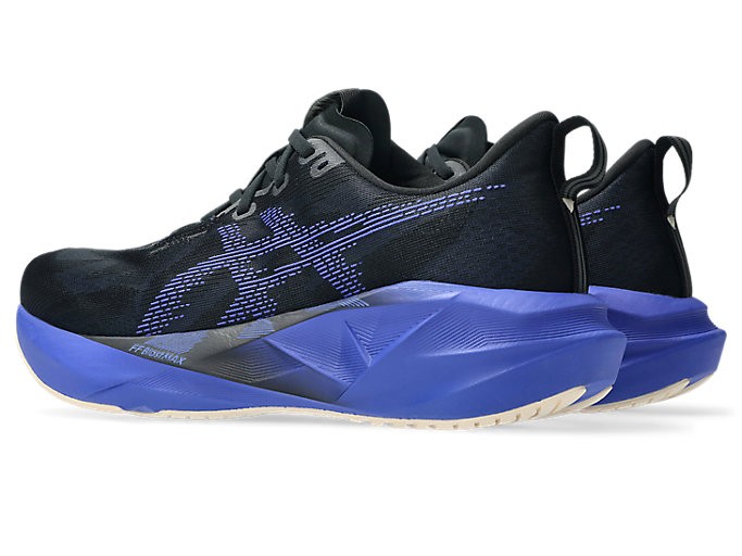 ASICS Running Shoes NOVABLAST 5 WIDE 1011B975.004 Black / Cobalt Burst