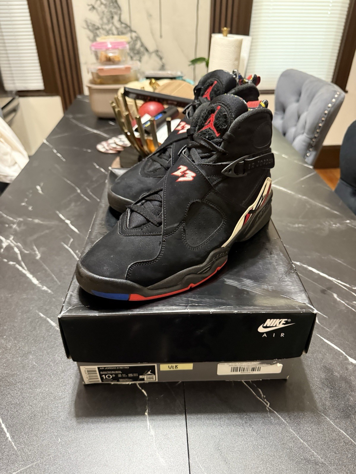 Jordan 8 Retro Mid Playoff Size 10.5 Good Condition
