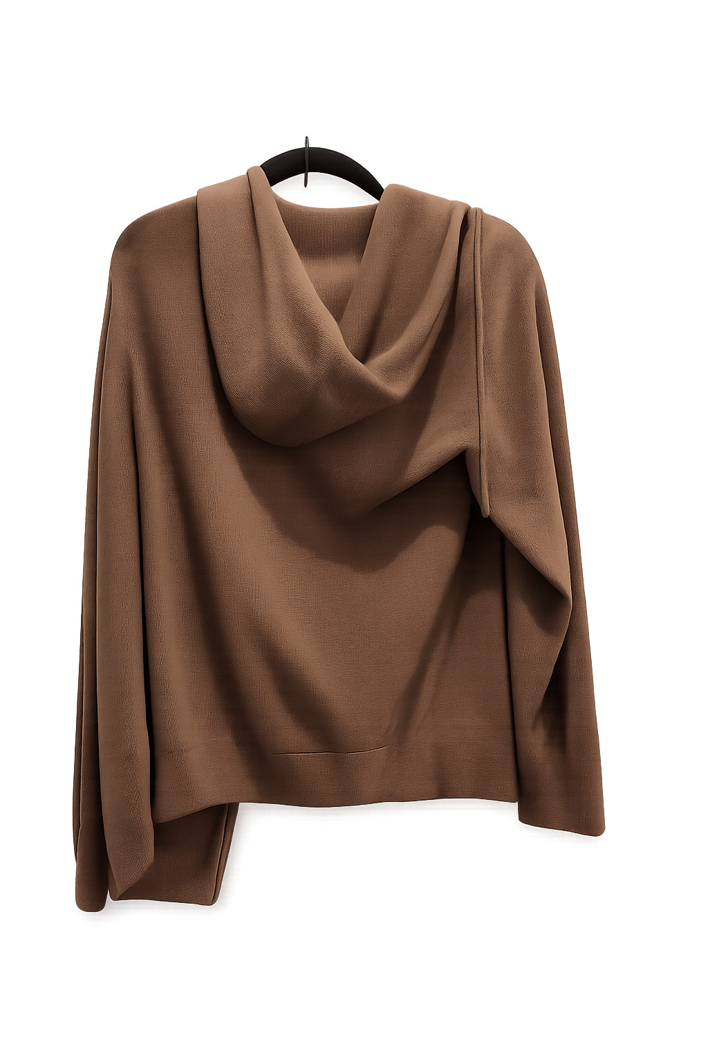NWT Quince Mongolian Cashmere Full-Zip Hoodie Brown FREE SHIPPING