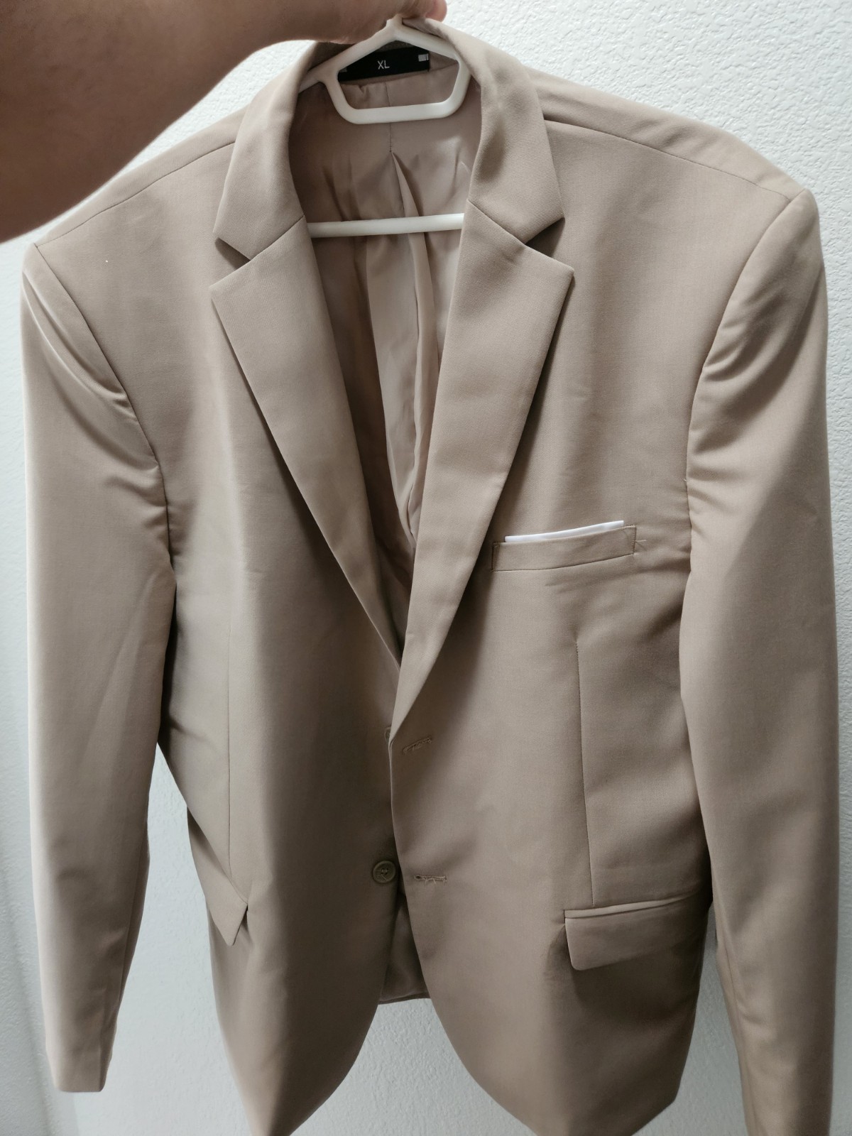 XL Champagne Color Blazer Men’s