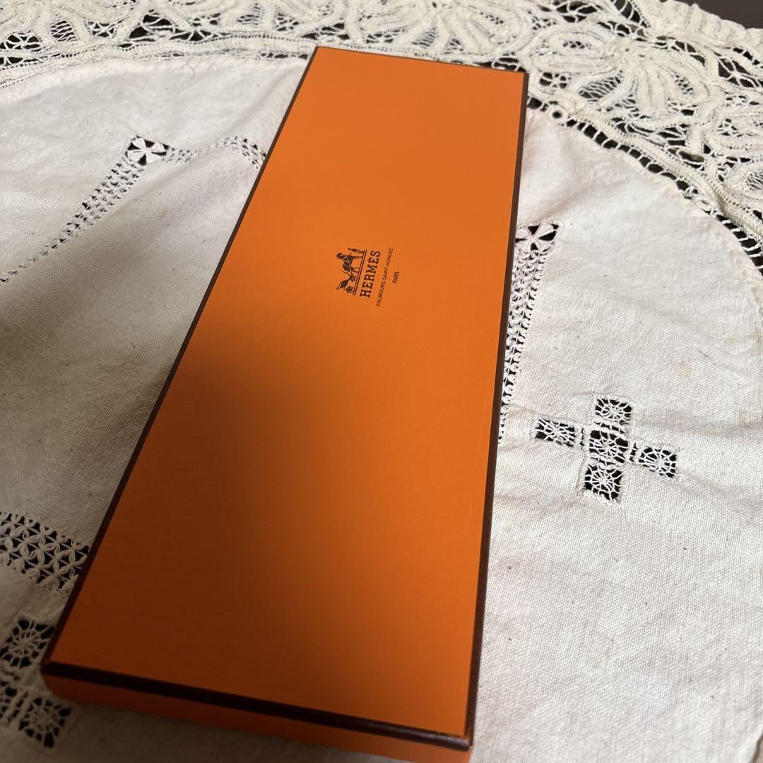 Hermes Tie – Used Long-Term Storage No Returns or Claims Accepted