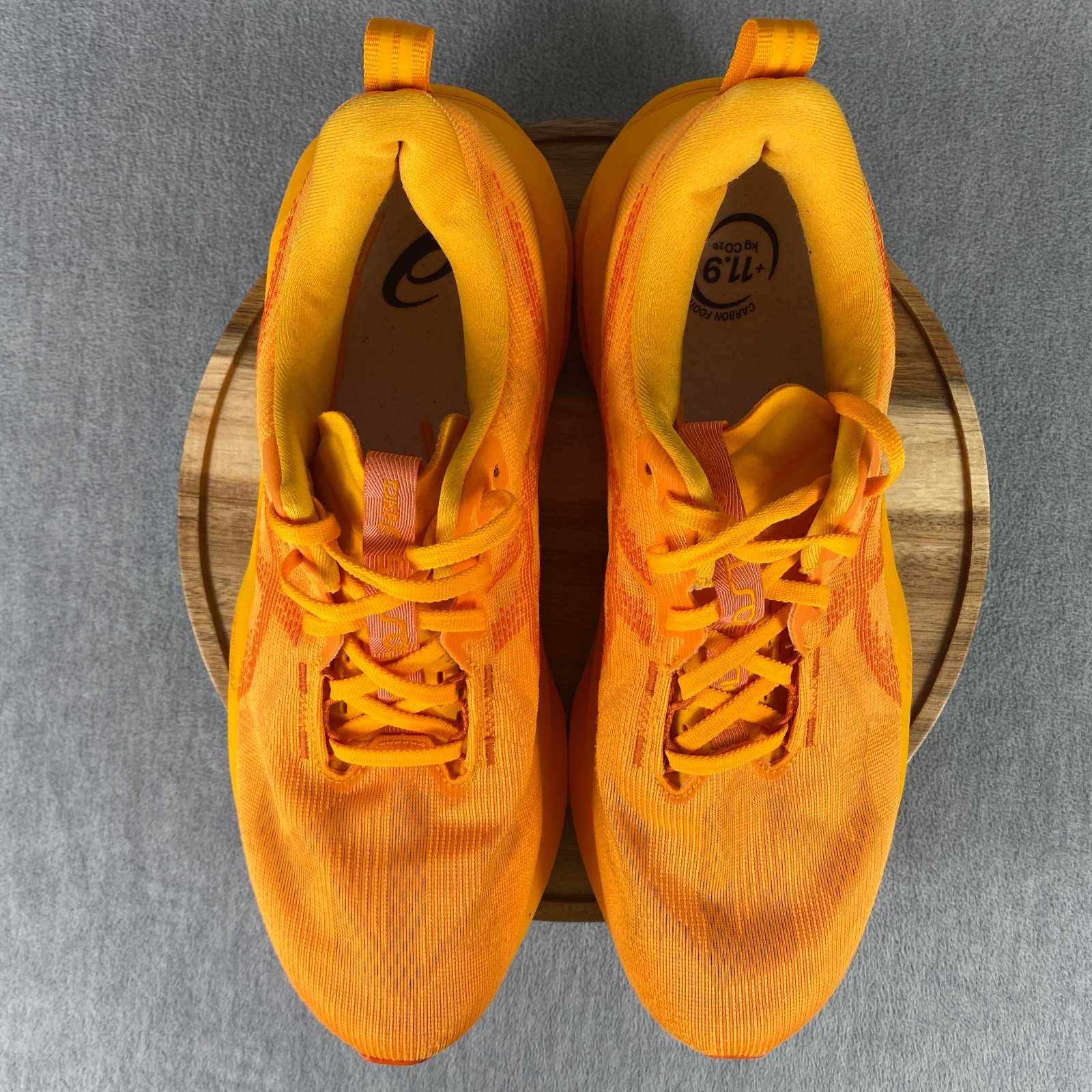 Asics Novablast 5 Shoes Mens Size 11 Orange Sneakers Running Athletic Yamabuki