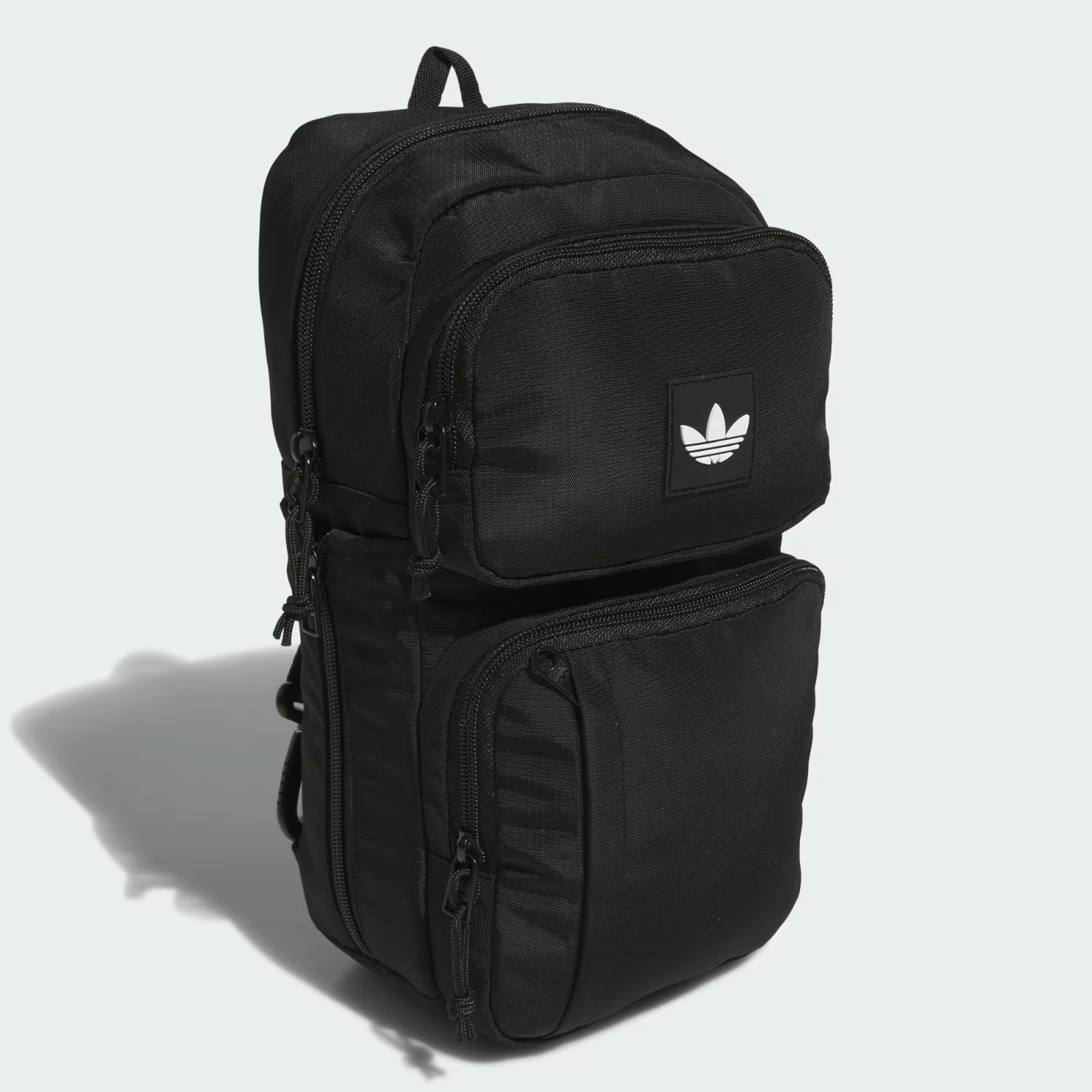 $52 Adidas Originals Utility 4 Sling Black Crossbody Shoulder Bag~ NWT