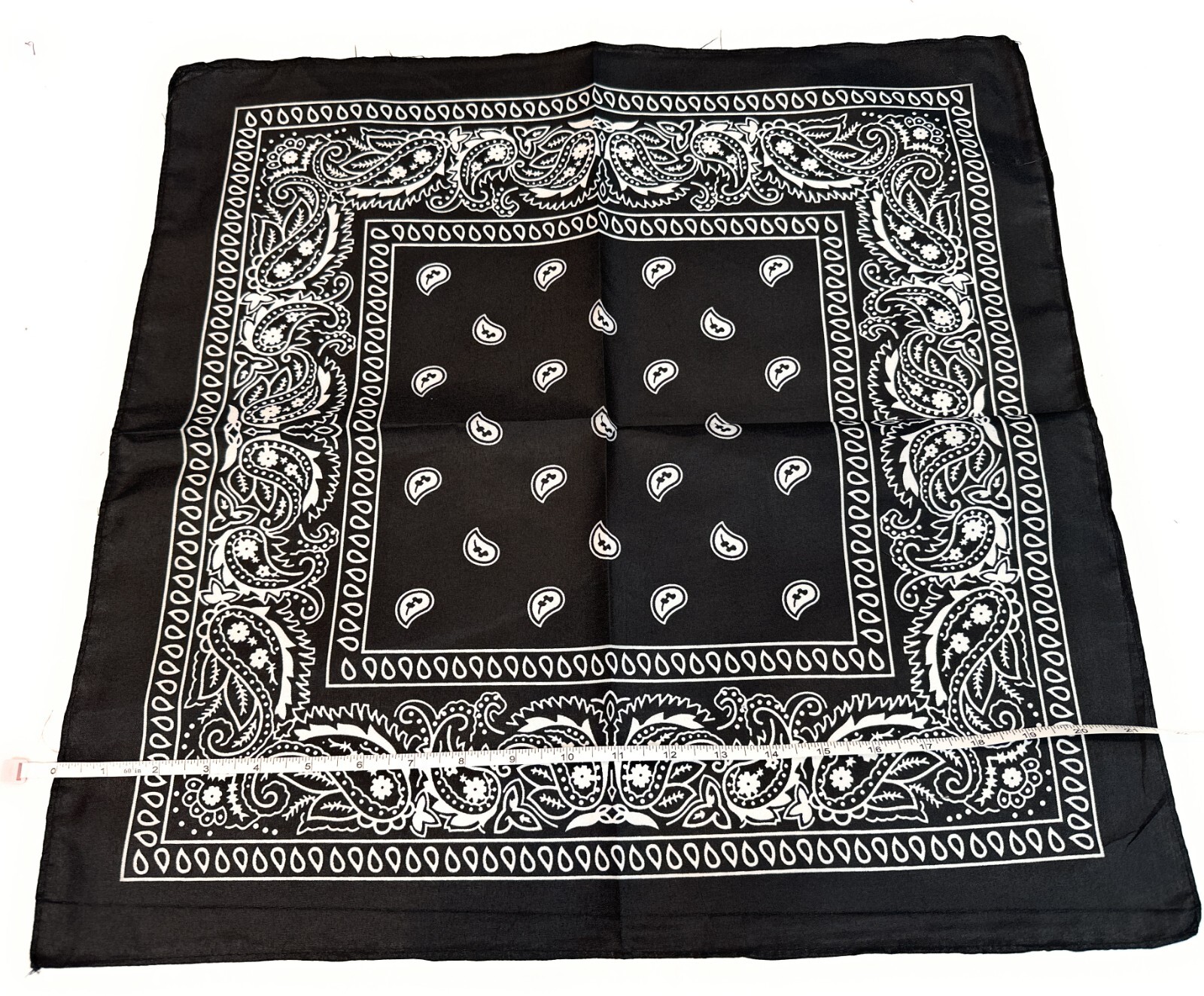 10 Pack Bandanas Paisley Print Cowboy Bandana Handkerchiefs Assorted Colors