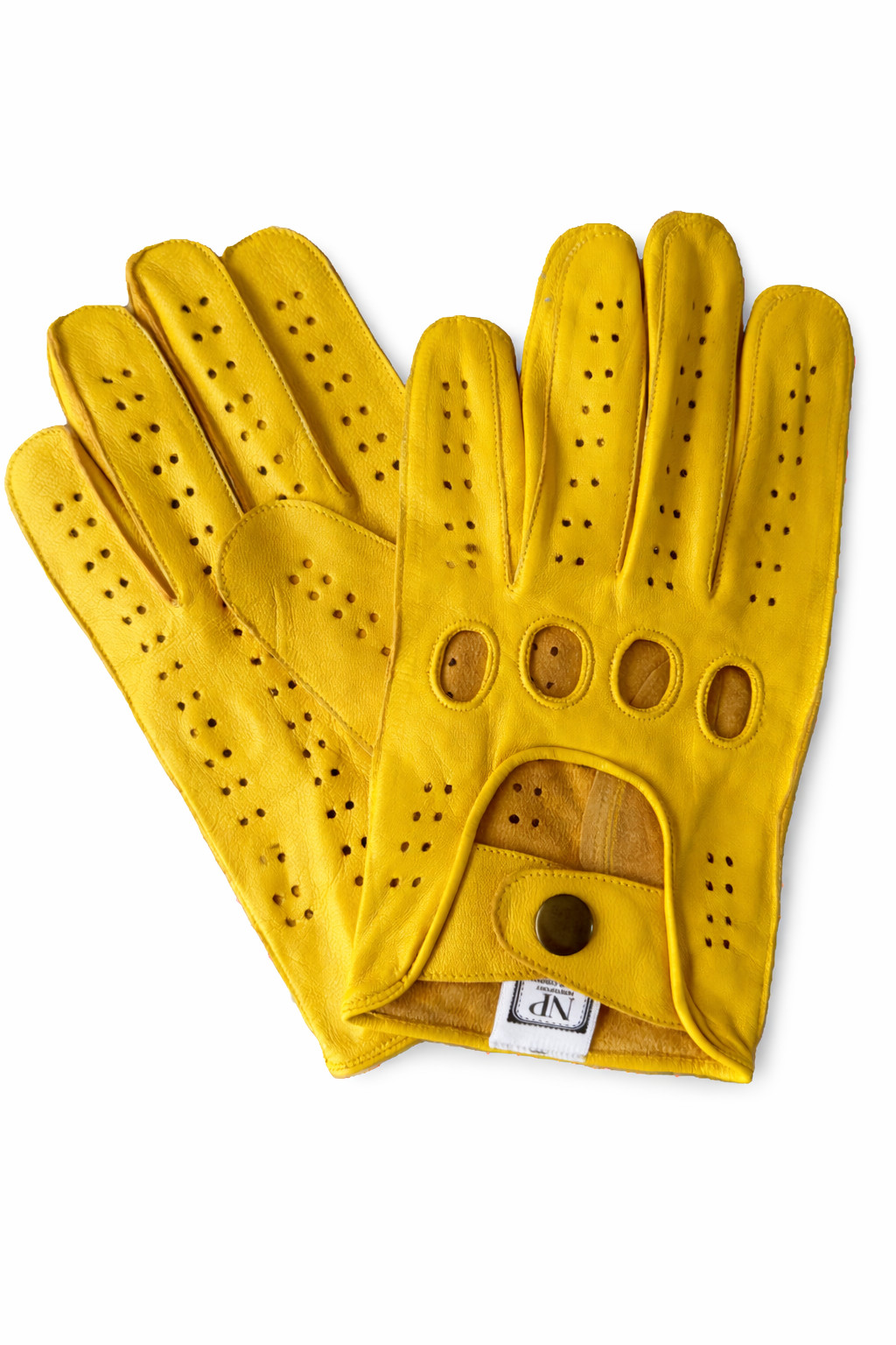 MEN’S CHAUFFEUR SHEEPSKIN LEATHER CAR DRIVING GLOVES (Finished Sewn Knuckles)