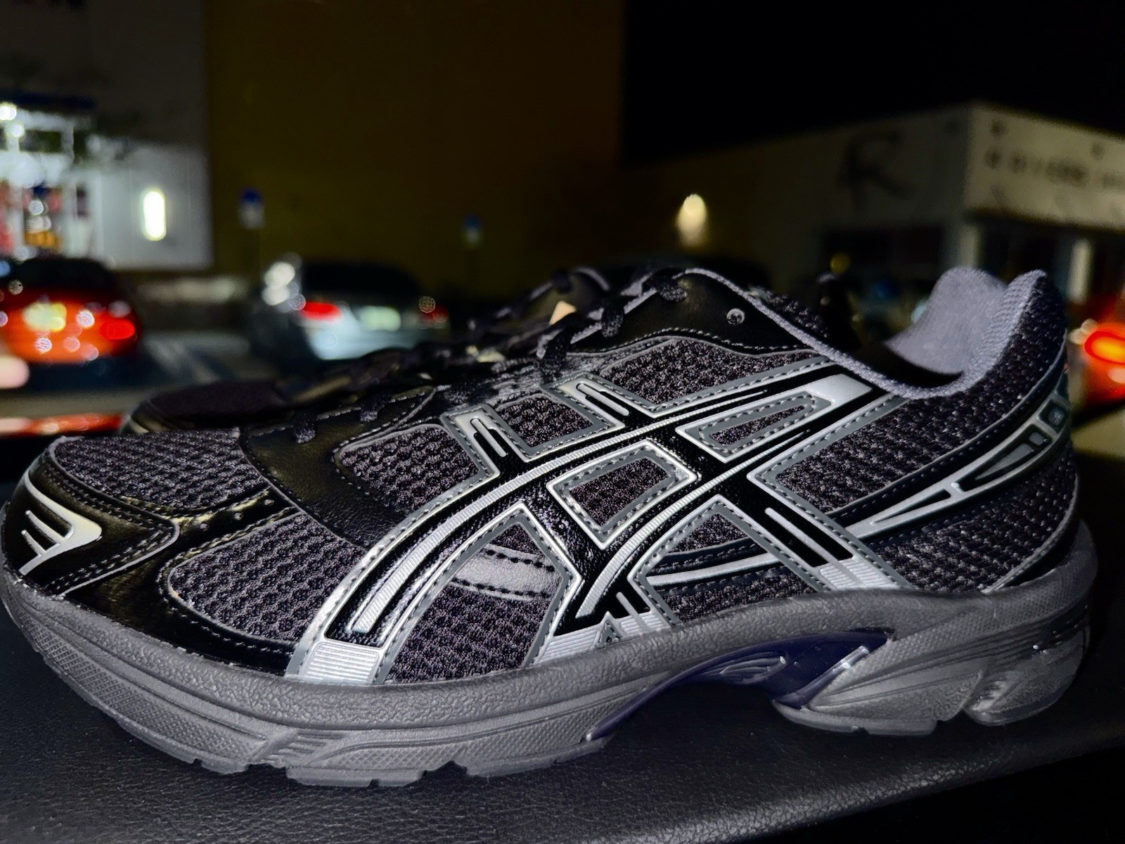 Men’s Size 8.5 ASICS Gel-1130 Black Pure Silver 1201A906-001 Brand New