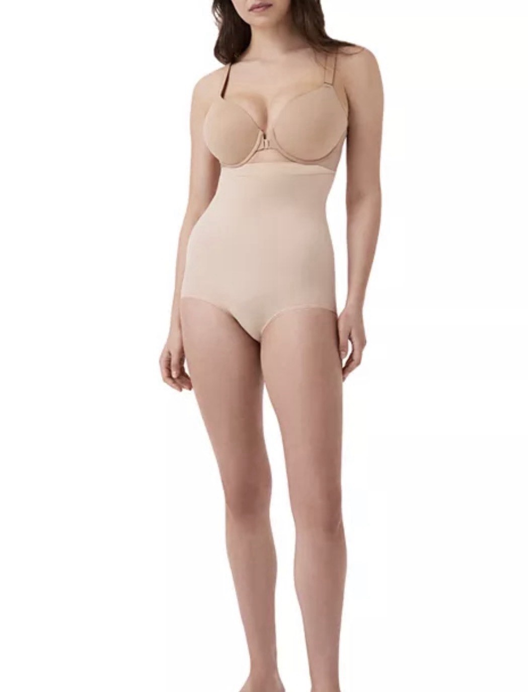 SPANX Women`s Higher Power High Waisted Panty Shapewear Nude size L