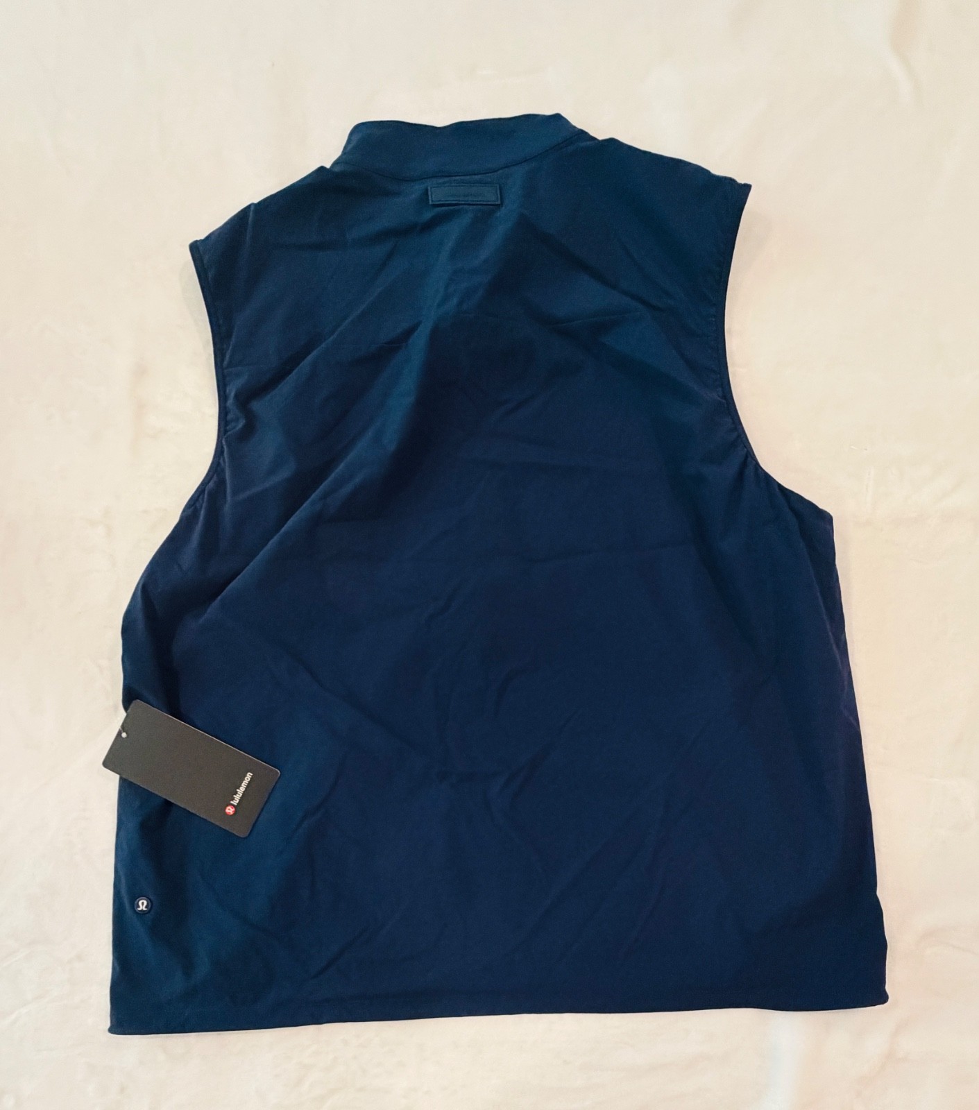 New W/tags! Lululemon Windproof Full Zip Golf Vest CLBL Blue Men’s Size M