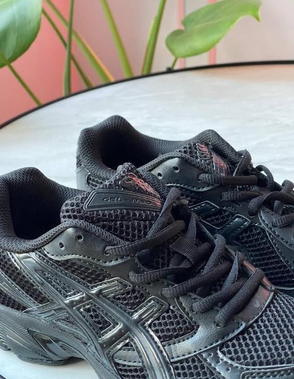 Asics Gel-1130 Men Shoe Casual Lifestyle Sneaker Black Triple