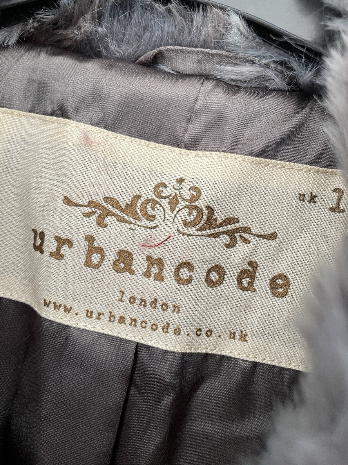 Urbancode Faux Fur Coat Size 12 (Returns Accepted)