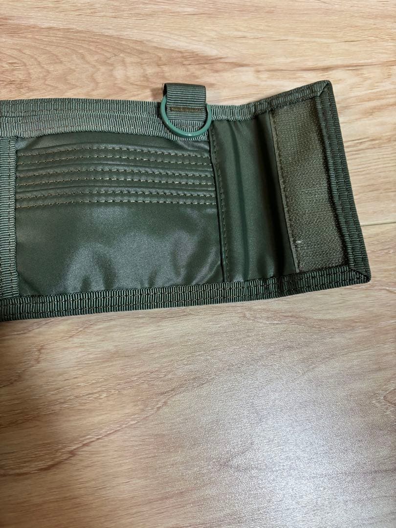 Porter Tanker Capsule Wallet Nylon Sage Green Unisex Used B
