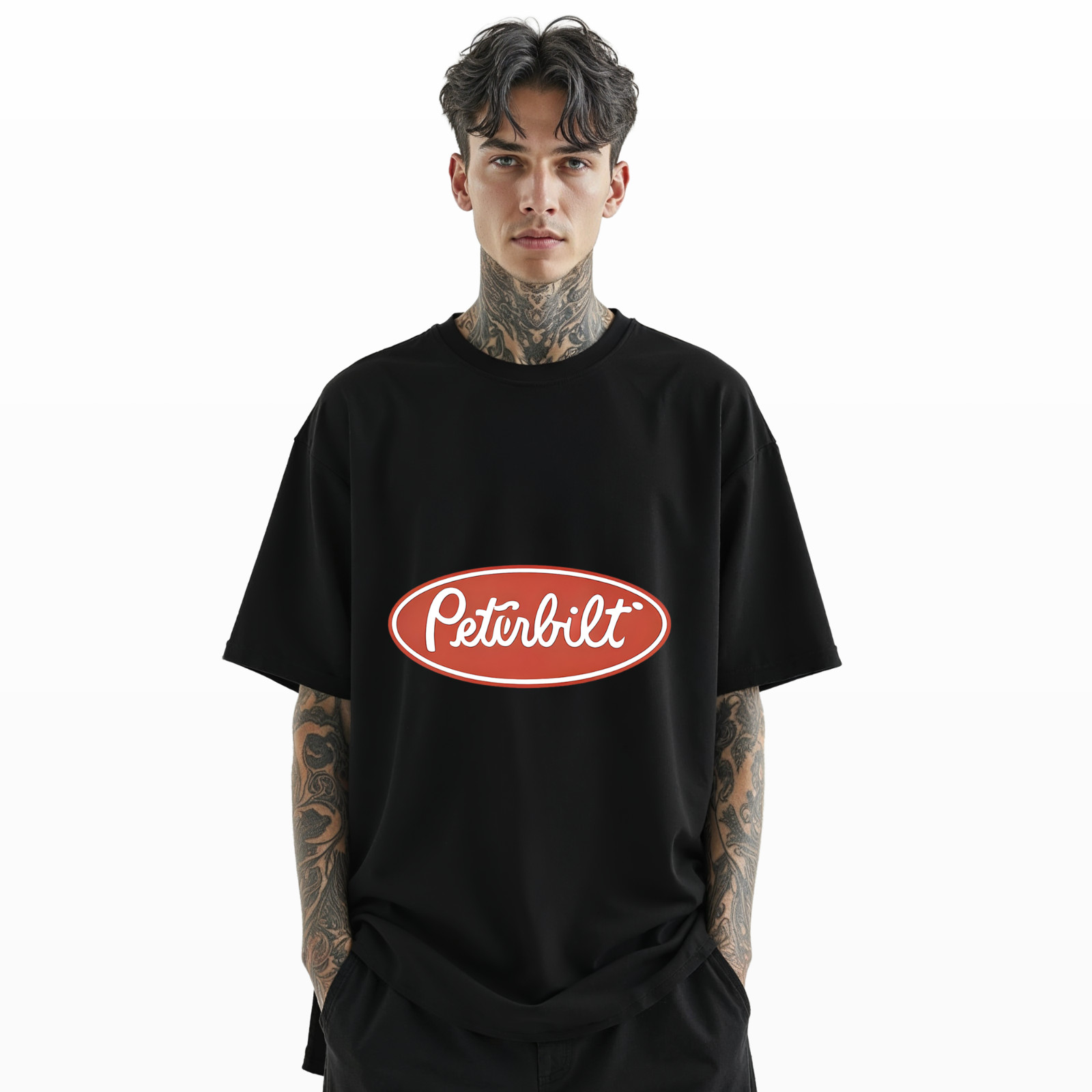 Peterbilt Logo T-Shirt – Classic Trucking Graphic Tee for Men & Women A233