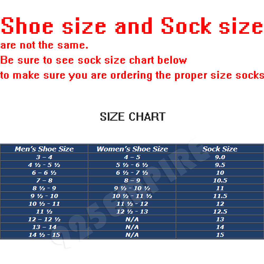Lot 3 6 12 Pairs Men’s Circulatory Diabetic Crew Socks Size 9-11 10-13 13-15