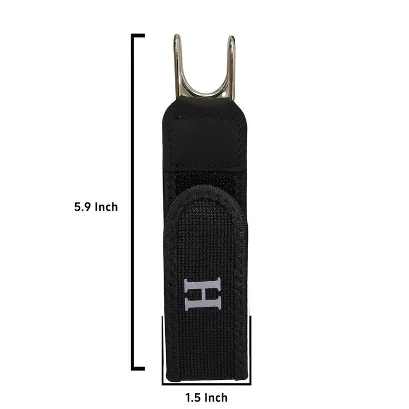 2PCS Tactical Metal Hook Elastic Belt Buckle-Less Invisible Waist Belt Closure