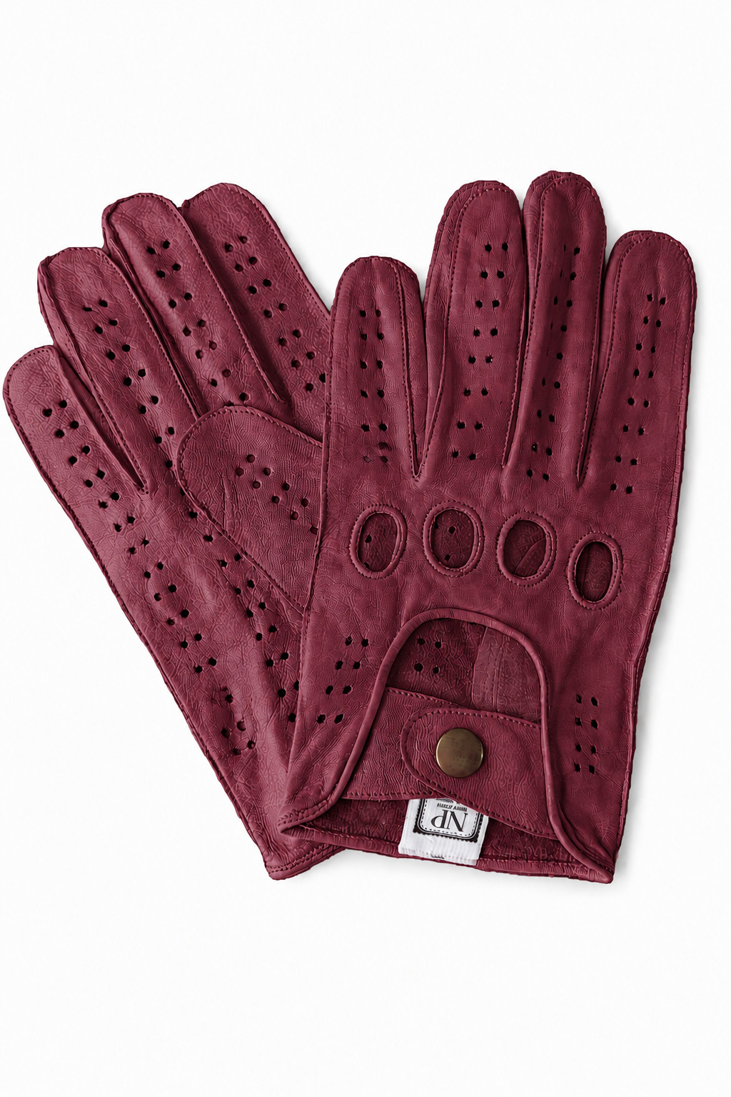 MEN’S CHAUFFEUR SHEEPSKIN LEATHER CAR DRIVING GLOVES (Finished Sewn Knuckles)