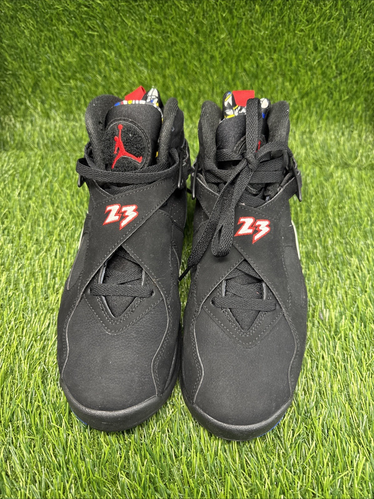 Air Jordan 8 Retro Playoffs 2023 Size 6 Men , 7.5 women Black White Red