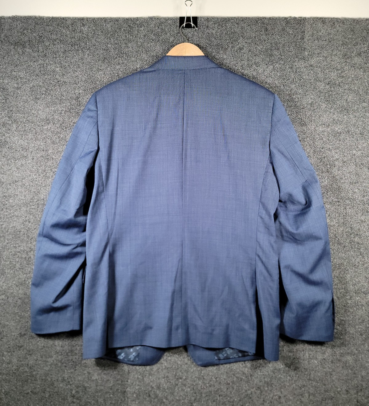 Psycho Bunny Jacket Mens 42R Blue Navy Wool Blazer 2 Button Business Casual