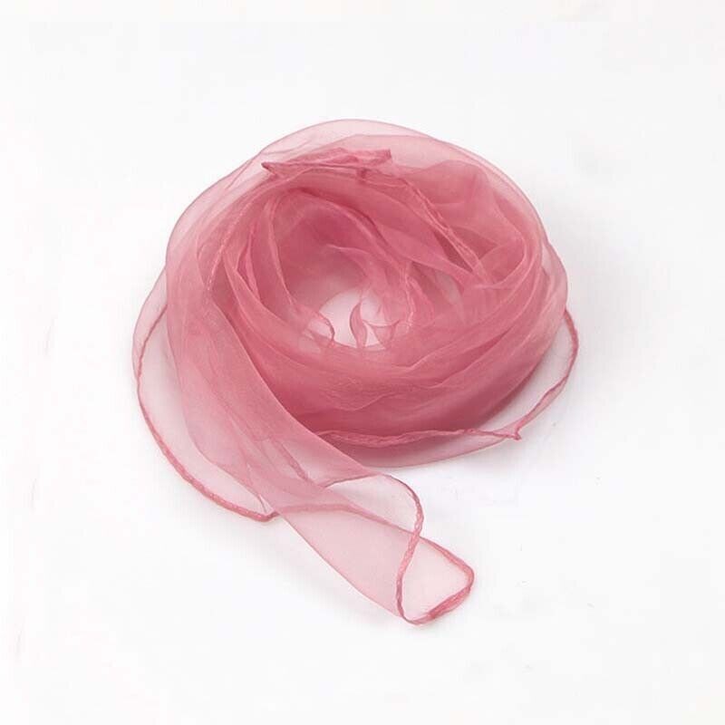 Scarf Chiffon Silk Scarves Small Square Ladies Women Hair Tie Band Head Neck